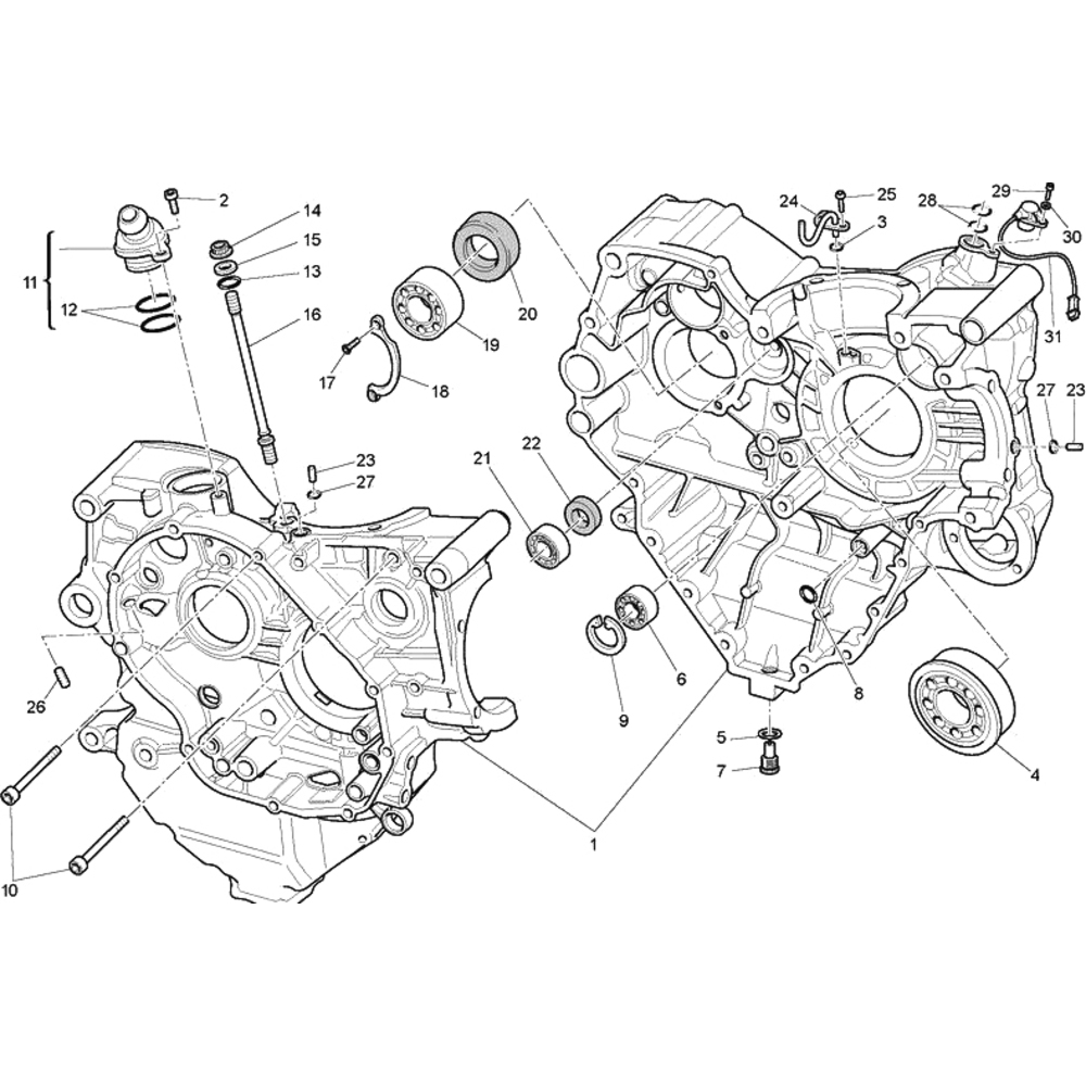 Ducati 848 - Engine